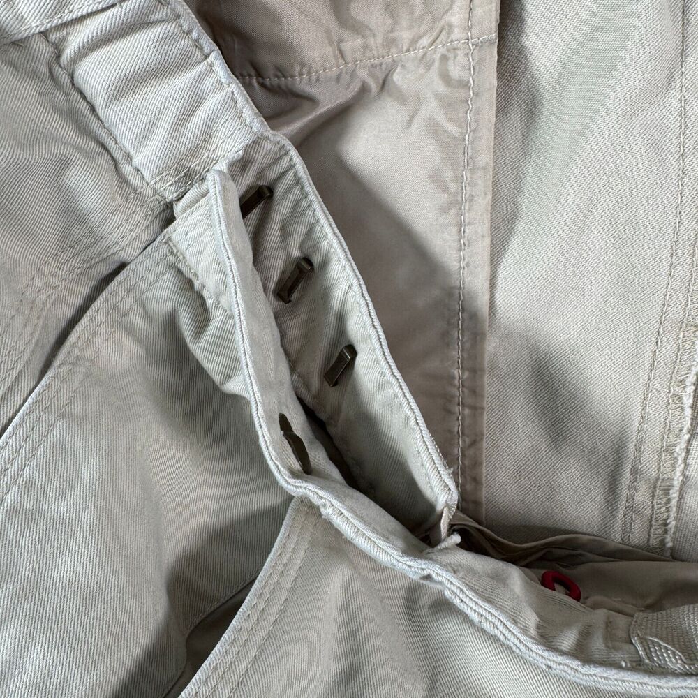 ScottEVest TEC Pants Mens 40x30 Fits 36x28 Beige Magnetic Pockets Nano Tiny Rip - Picture 11 of 12